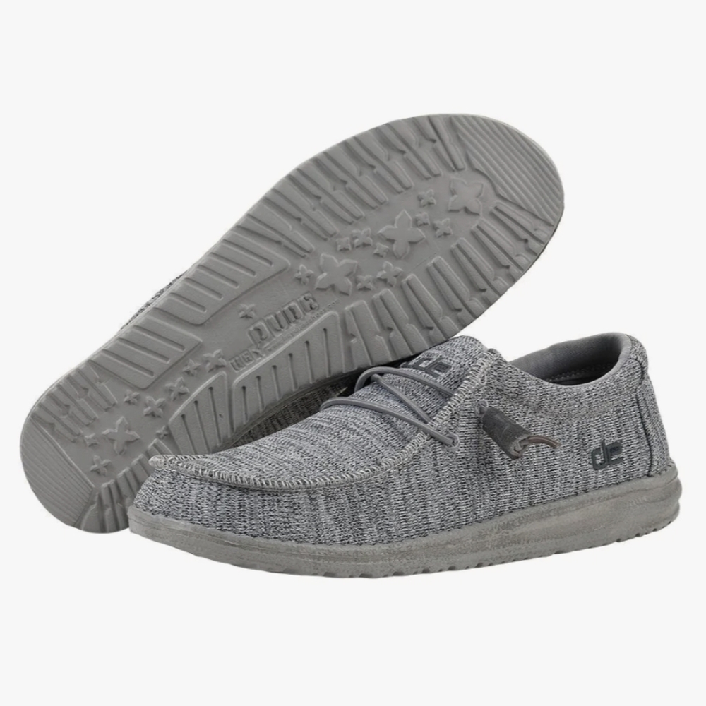 MEN'S  HEY DUDE WALLY SOX GREY